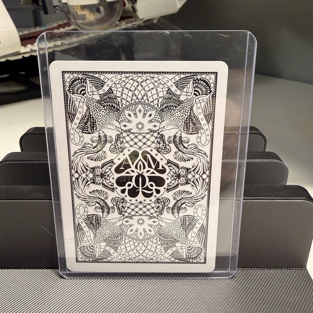 Alexander McQueen Playing Card